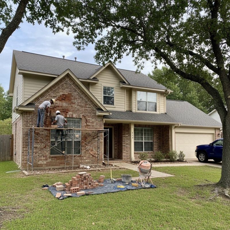 Brick Veneer Repair